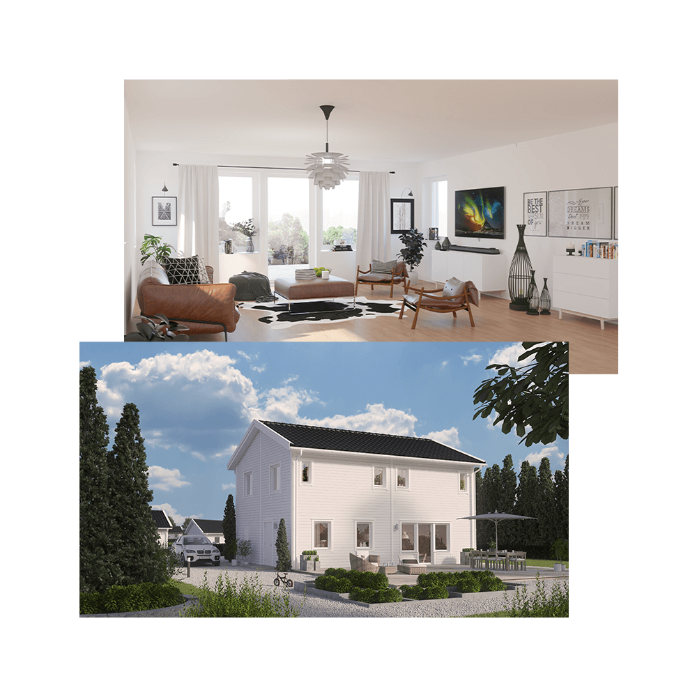 Archviz 3D-visualisering