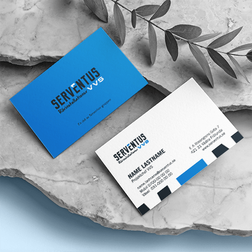 Design av snygga visitkort