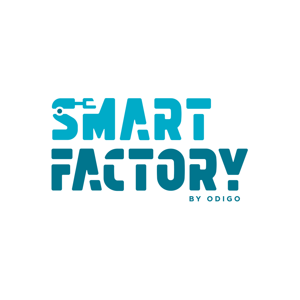 smart factory logo design