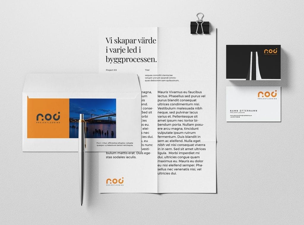 Grafisk Profil design Brand Book